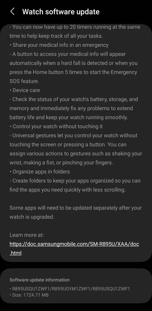 One UI 5 Watch Beta