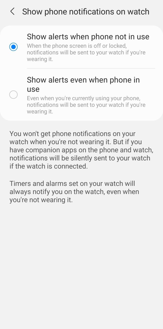 WhatsApp on Galaxy Watch 4